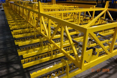 Carroponte trasporto reti elettrosaldate