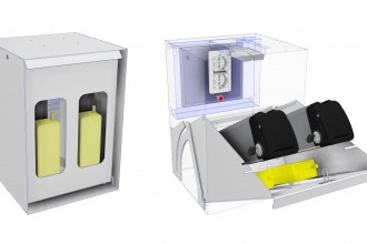 Box batterie per stazione di ricarica 