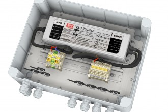 Scatola elettrica per alimentazione telecamere