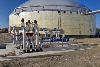 Fermenter und Pumpsystem